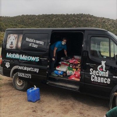 Pet food delivery from Second Chance Humane Society in Ridgway CO