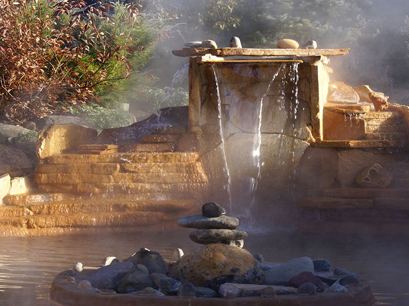 Logo for the Orvis Hot Springs & Spa