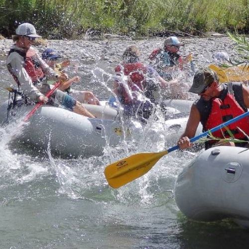 Whitewater fun on the Uncompaghre river