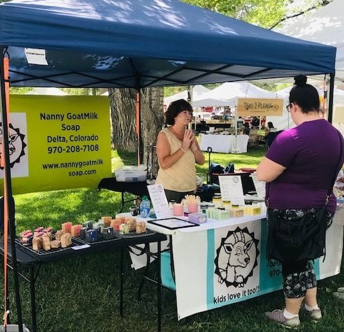 Ridgway Farmers Market product selection