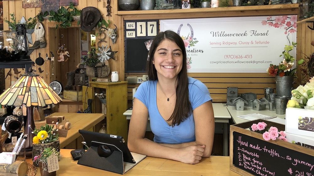 2019 RACC Youth Apprentice Ashley at Cowgirl Creations