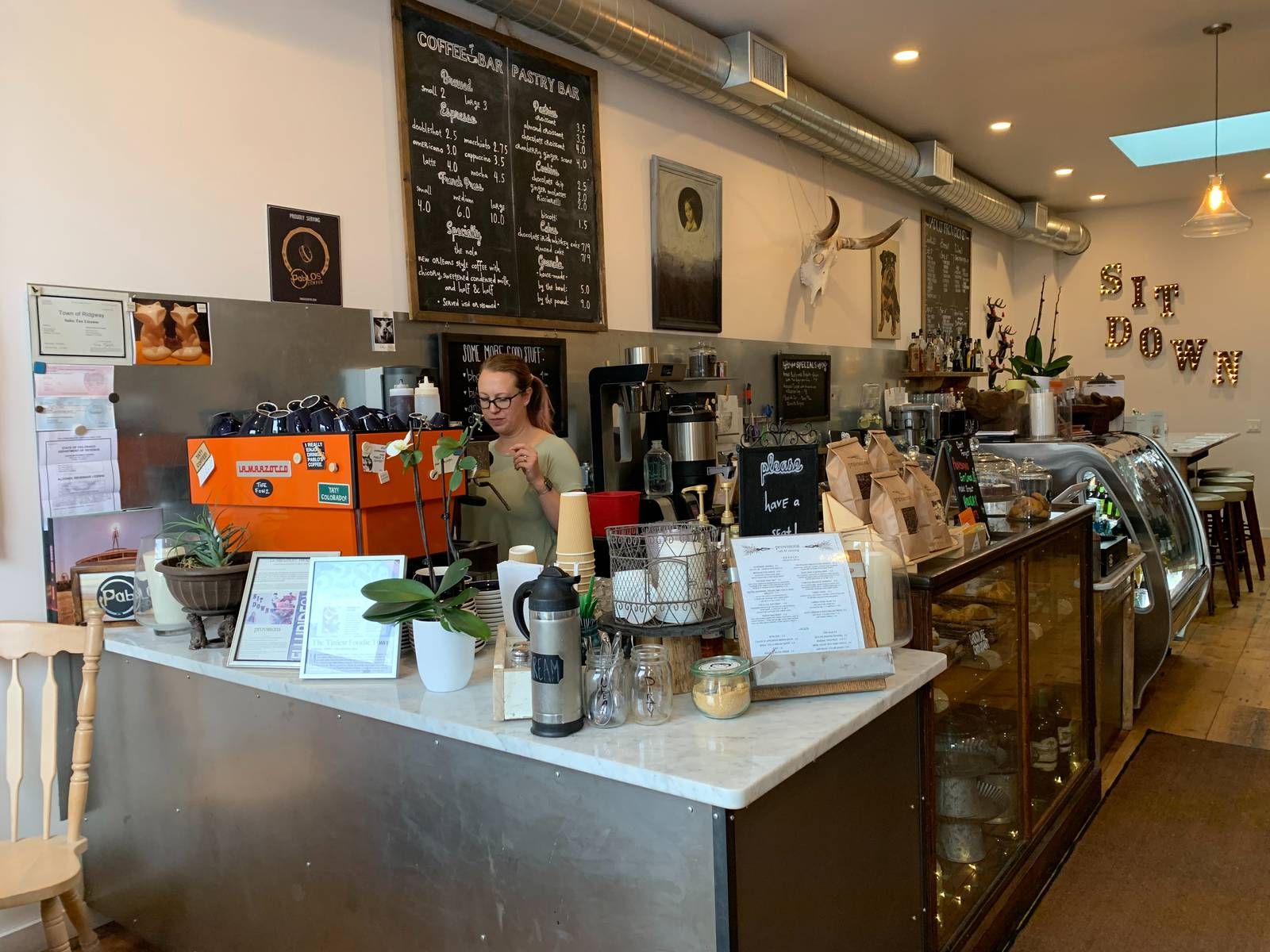 Candace at Provisions Cafe on Ridgway's Clinton Street