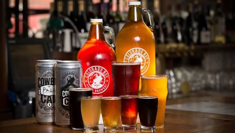 Craft beer at Colorado Boy Pub & Brewery Ridgway Colorado